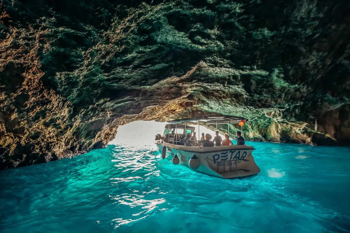 Grupna/tura s kartom: Plava špilja i plaža Žanjice / Herceg Novi